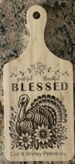 CB003 Personalized Bamboo Cutting Board