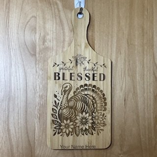 CB003 Personalized Bamboo Cutting Board