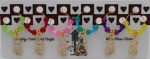 WC005 Cat Wine Charms, Set of 6